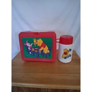 Winnie the Pooh and Piglet Lunch Box with Thermosmos